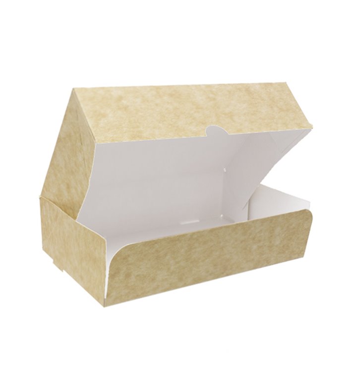 Krabička pro Cukrárny Karton Kraft 17,5x11,5x4,7cm 250g (400 Ks) Krabička pro Cukrárny Karton Kraft 17,5x11,5x4,7cm 250g (400 Ks)