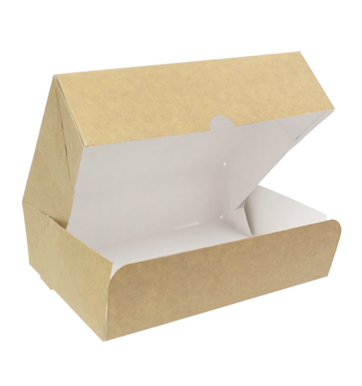 Krabička pro Cukrárny Karton Kraft 18,2x13,6x5,2cm 500g (280 Ks) Krabička pro Cukrárny Karton Kraft 18,2x13,6x5,2cm 500g (280 Ks)