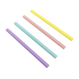 Papírová Rovná Brčka Barvy Ø1,2cm 20cm (3.000 Ks)