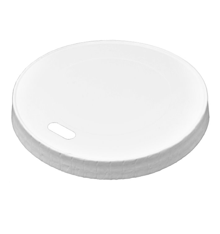 Cestovní víko s bílým papírovým otvorem Ø8,0cm (50 Ks) Cestovní víko s bílým papírovým otvorem Ø8,0cm (50 Ks)