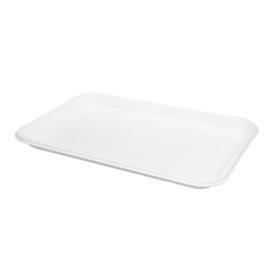 Podnos z Bílé Cukrové Třtiny 20,5x14,5cm (500 Ks)