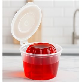 Miska kulatá s Víčkem APET Průhledný 125ml (405 Ks)