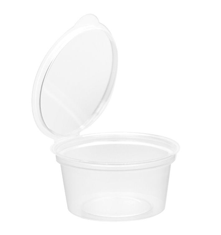 Misk PP Průhledný na Omáčky 30ml Ø4,8cm (200 Ks) Misk PP Průhledný na Omáčky 30ml Ø4,8cm (200 Ks)