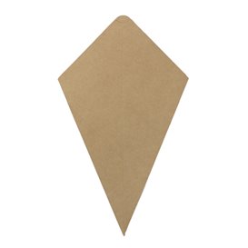 Kraftový Kužel s Kapsou pro Omáčky 19,5cm 100g (50 Ks)