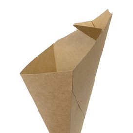 Kraftový Kužel s Kapsou pro Omáčky 19,5cm 100g (50 Ks)