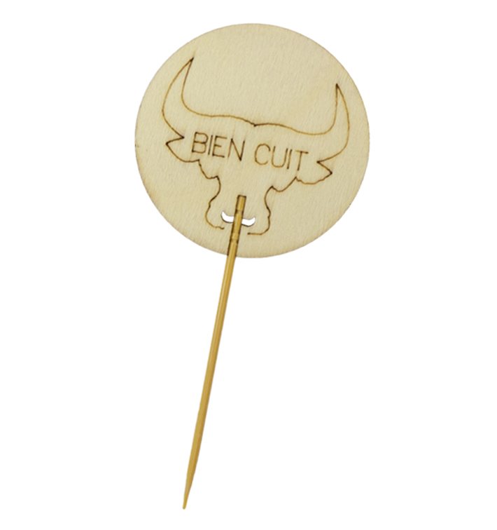 Bambusová Tyč na Vaření “Bien Cuit” 9 cm (60 Ks) Bambusová Tyč na Vaření “Bien Cuit” 9 cm (60 Ks)