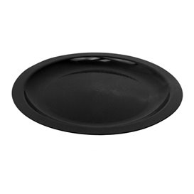 Opakovaně Použitelná Tvrdá Talíře Plochá Černá Round PP Ø18,5cm (25 Ks)