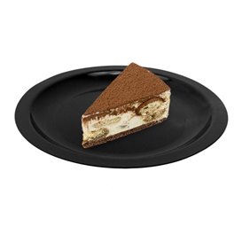 Opakovaně Použitelná Tvrdá Talíře Plochá Černá Round PP Ø18,5cm (25 Ks)