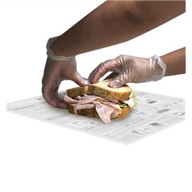 Sáčky Nepromastitelný " Noviny " 28x31cm (1000 Ks)