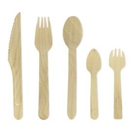 Dřevěné Vidličky Eco 16cm (1200 Ks)