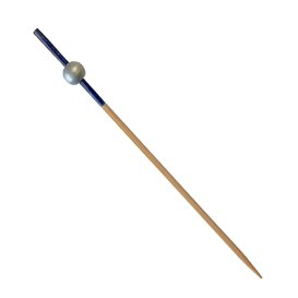 Bambusový Špíz Modrý/Stříbrný 10cm (1.200 Ks)
