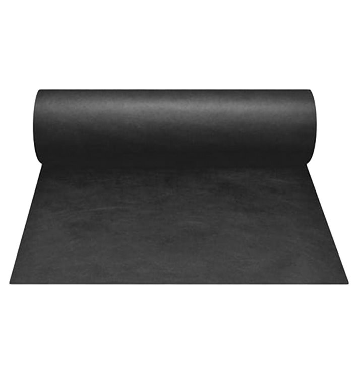 Středový Pás na Stůl Novotex Černá 0,4x48m 50g P30cm Středový Pás na Stůl Novotex Černá 0,4x48m 50g P30cm