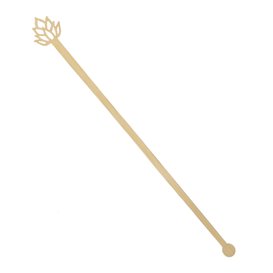 Bambusové Míchátko na Nápoj Lotus Blossom 18cm (50 Ks)