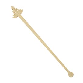 Bambusové míchátko na Nápoj „Bouddha 1“ 14cm (50 Ks)