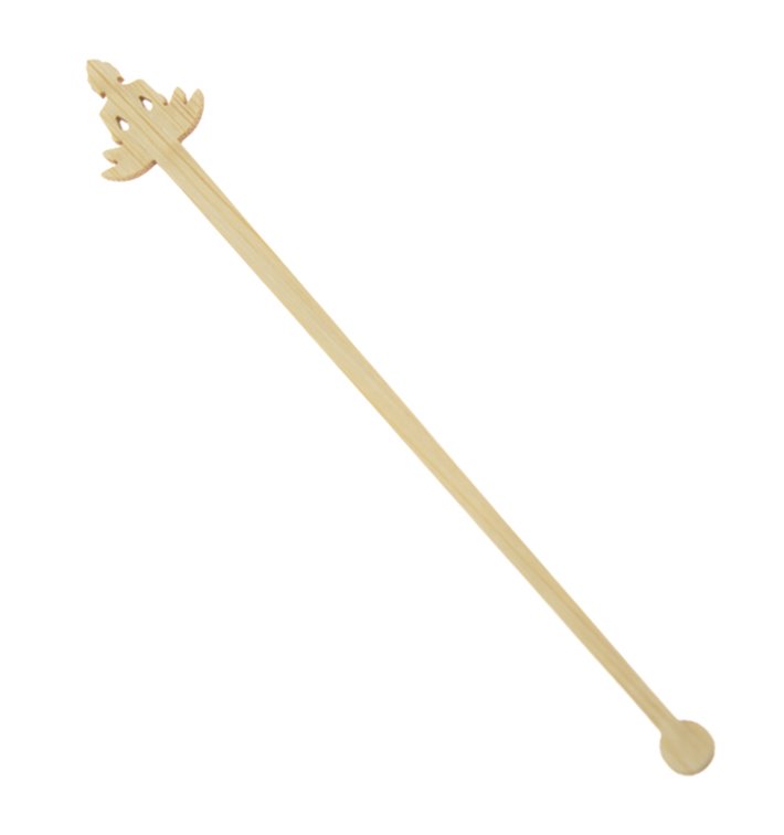 Bambusové míchátko na Nápoj „Bouddha 1“ 14cm (50 Ks) Bambusové míchátko na Nápoj „Bouddha 1“ 14cm (50 Ks)