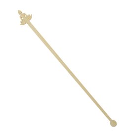 Bambusové míchátko na Nápoj „Bouddha 1“ 18cm (50 Ks)