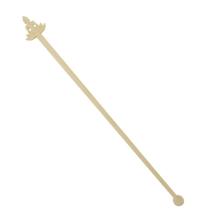 Bambusové míchátko na Nápoj „Bouddha 1“ 18cm (50 Ks) Bambusové míchátko na Nápoj „Bouddha 1“ 18cm (50 Ks)