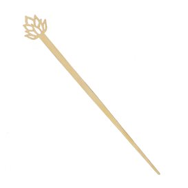 Bambusové Míchátko na Nápoj Lotus Blossom 12cm (600 Ks)