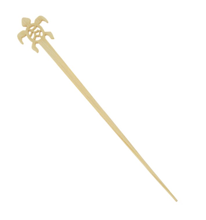 Bambusové želví Míchátko na Nápoj 12cm (50 Ks) Bambusové želví Míchátko na Nápoj 12cm (50 Ks)