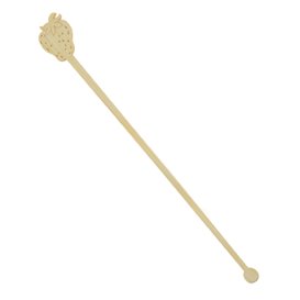 Bambusové míchátko na Nápoj Jahoda 18cm (600 Ks)
