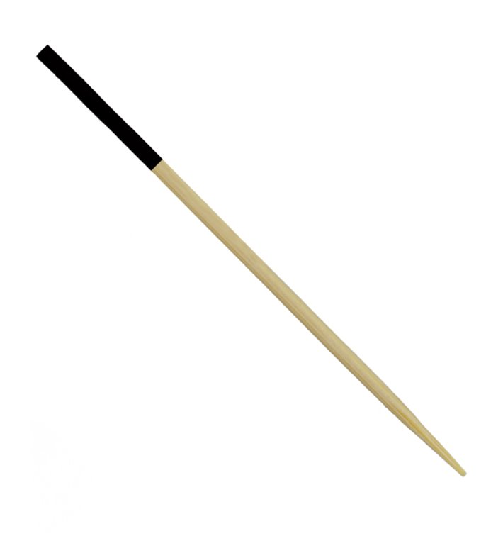 Bambusový Špíz s Černou Špičkou 7cm (300 Ks) Bambusový Špíz s Černou Špičkou 7cm (300 Ks)