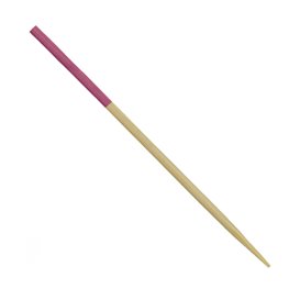 Bambusový Špíz s Fuchsiový Špičkou 7cm (3.600 Ks)