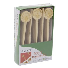 Bambusová Značkovací Tyčinka Organic 10cm (50 Ks)