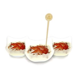 Bambusová značkovací tyč “Sugar Free” 10cm (50 Ks)