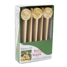 Bambusová Značkovací Tyčinka Veggie 10cm (600 Ks)