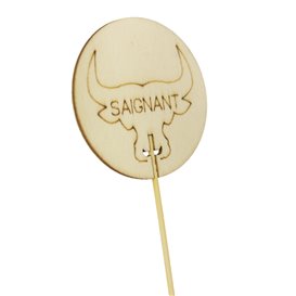 Napichovátko na Steaky Rare “Saignant” 9 cm (1200 Ks)