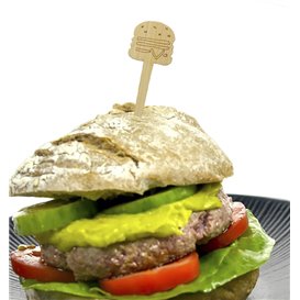Bambusový Hamburgerový špíz 12 cm (600 Ks)