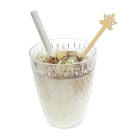 Bambusové míchátko na Nápoj „Bouddha 2“ 14cm (50 Ks)