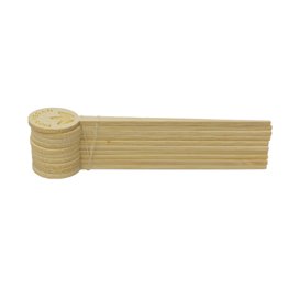 Bambusová Značkovací Tyčinka Vegan 10cm (50 Ks)