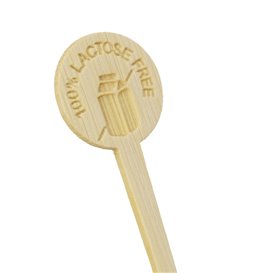 Bambusová značkovací tyč “Lactose Free” 10cm (600 Ks)