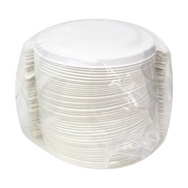 Víčko z Cukrové Třtiny Bílá na Misky 470ml (400 Ks)
