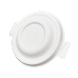 Víčko z Cukrové Třtiny Bílá na Misky 175 a 235ml (600 Ks)