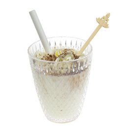 Bambusové míchátko na Nápoj „Bouddha 1“ 14cm (50 Ks)