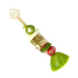Bambusový Špíz Lotus Blossom 12cm (600 Ks)