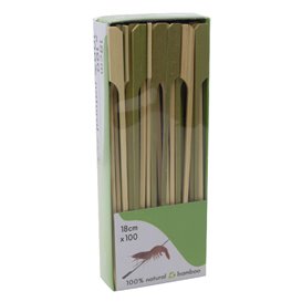 Přírodní Napichovátko Bambusové “Golf” 18cm v krabičce  (1.200 Ks)
