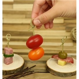 Přírodní Napichovátko Bambusové “Uzlík” 7cm (10.000 Ks)