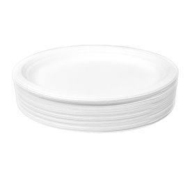 Podnos z Cukrové Třtiny Bílá 32x25,5cm (50 Ks)