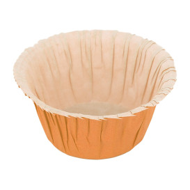 Papírové Košíčky Cukrářské 4,9x3,8x7,5cm Oranžový