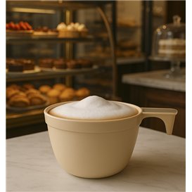 Šálek Opakovaně Použitelné PP Cup Béžový 190ml (25 Ks)