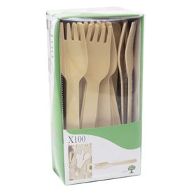 Dřevěné Vidličky Eco 16cm (1200 Ks)