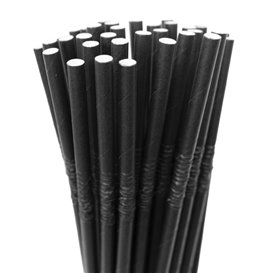 Flexibilní Brčka Papírové Odrůda Ø6mm 23cm (3.000 Ks)