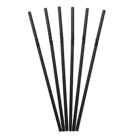 Flexibilní Brčka Papírové Odrůda Ø6mm 23cm (3.000 Ks)