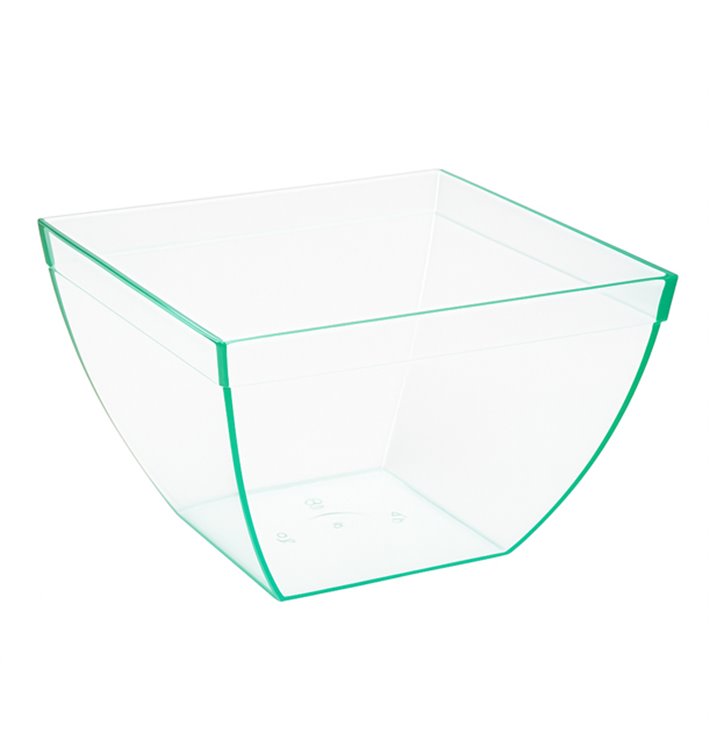 Průhledná Degustační Miska PS “Water Green” 580ml (25 Ks)
