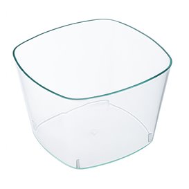 Degustační Miska Nízká, PS Transparentní “Water Green” 150ml (200 Ks)