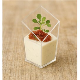 Diamantové Fingerfood Kelímek Kulatý PS Transparentní 60ml (200 Ks)
