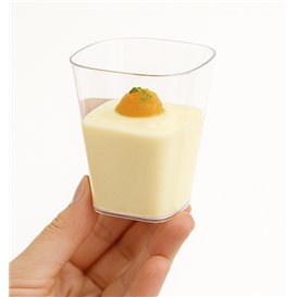 PS Průhledná Fingerfood Kelímek Kulatý 150 ml Výška 7,1 cm (200 Ks)